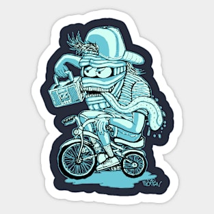 BIKER MUMMY Sticker